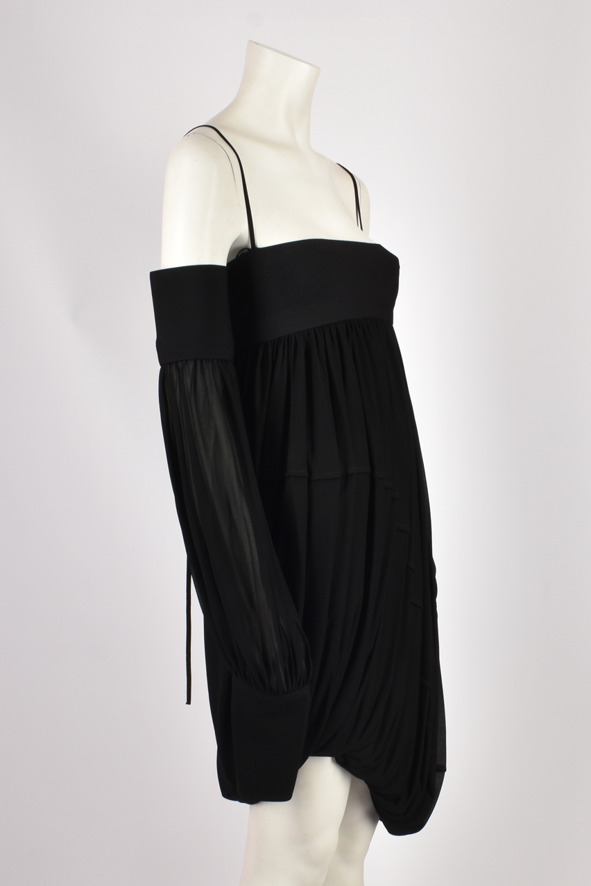 CELINE A/W 2017 RUNWAY BLACK DRESS