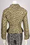 JEAN PAUL GAULTIER 1990s LEOPARD PRINT JACKET XS