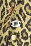 JEAN PAUL GAULTIER 1990s LEOPARD PRINT JACKET XS