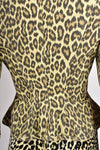 JEAN PAUL GAULTIER 1990s LEOPARD PRINT JACKET XS