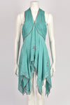 ROBERTO CAVALLI JUST CAVALLI HANDKERCHIEF DRESS S
