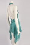 ROBERTO CAVALLI JUST CAVALLI HANDKERCHIEF DRESS S