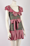 ZAC POSEN SPARKLY KNITTED DRESS S