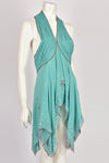 ROBERTO CAVALLI JUST CAVALLI HANDKERCHIEF DRESS S