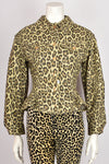 JEAN PAUL GAULTIER 1990s LEOPARD PRINT JACKET XS