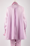 CLAUDE MONTANA RUNWAY S/S 1992 LILAC ORGANZA SHIRT