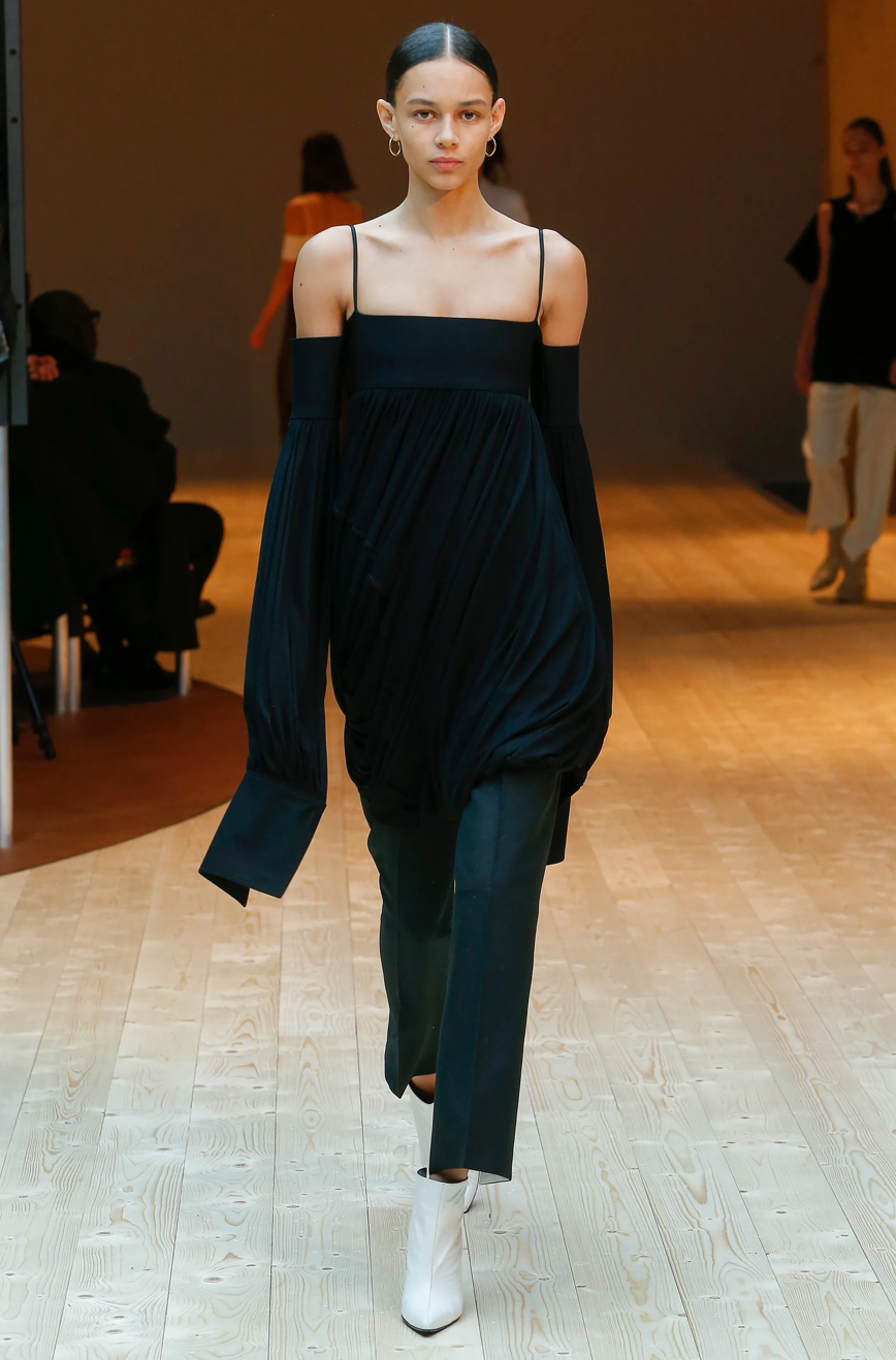 CELINE A/W 2017 RUNWAY BLACK DRESS