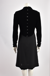 1970's YVES SAINT LAURENT SILK VELVET DRESS