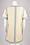 CHANEL S/S 2007 DENIM AND CREAM MINI DRESS
