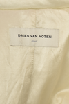 DRIES VAN NOTEN A/W 2023 OVERSIZED SATIN PUFFER COAT
