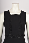 GIVENCHY LITTLE BLACK DRESS WITH LACING DETAIL