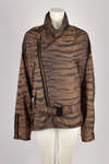 JEAN-CHARLES DE CASTELBAJAC TIGER PRINT RAINCOAT