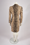 MOSCHINO LEOPARD PRINT SKIRT SUIT