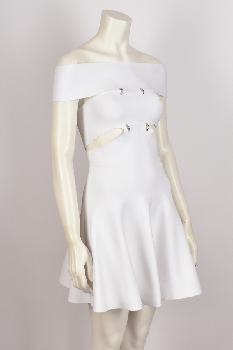 【送料&関税込】Alexander McQueen Dress With Harness And Cut Alexander McQueen Dress, Size M International