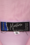 CLAUDE MONTANA RUNWAY S/S 1992 LILAC ORGANZA SHIRT