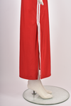 RED SPORT HALTER NECK MAXI DRESS