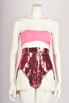 RICK OWEN S/S 2021 RUNWAY PINK SET