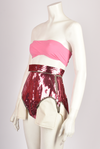 RICK OWEN S/S 2021 RUNWAY PINK SET