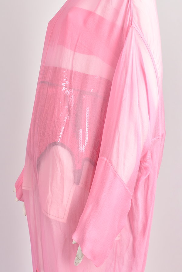 RICK OWEN S/S 2021 RUNWAY PINK SET