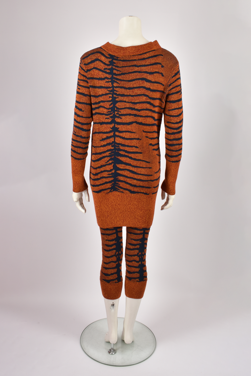 VIVIENNE WESTWOOD RED LABEL TIGER PRINT KNIT SET