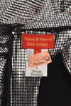VIVIENNE WESTWOOD S/S 2012 SILVER MINI DRAPED DRESS