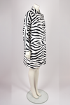 PLEIN SUD 00'S ZEBRA COAT