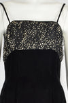 VINTAGE 50s velvet ballgown M-L