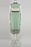MEADHAM KIRCHHOFF 2014 pinafore dress XXXS
