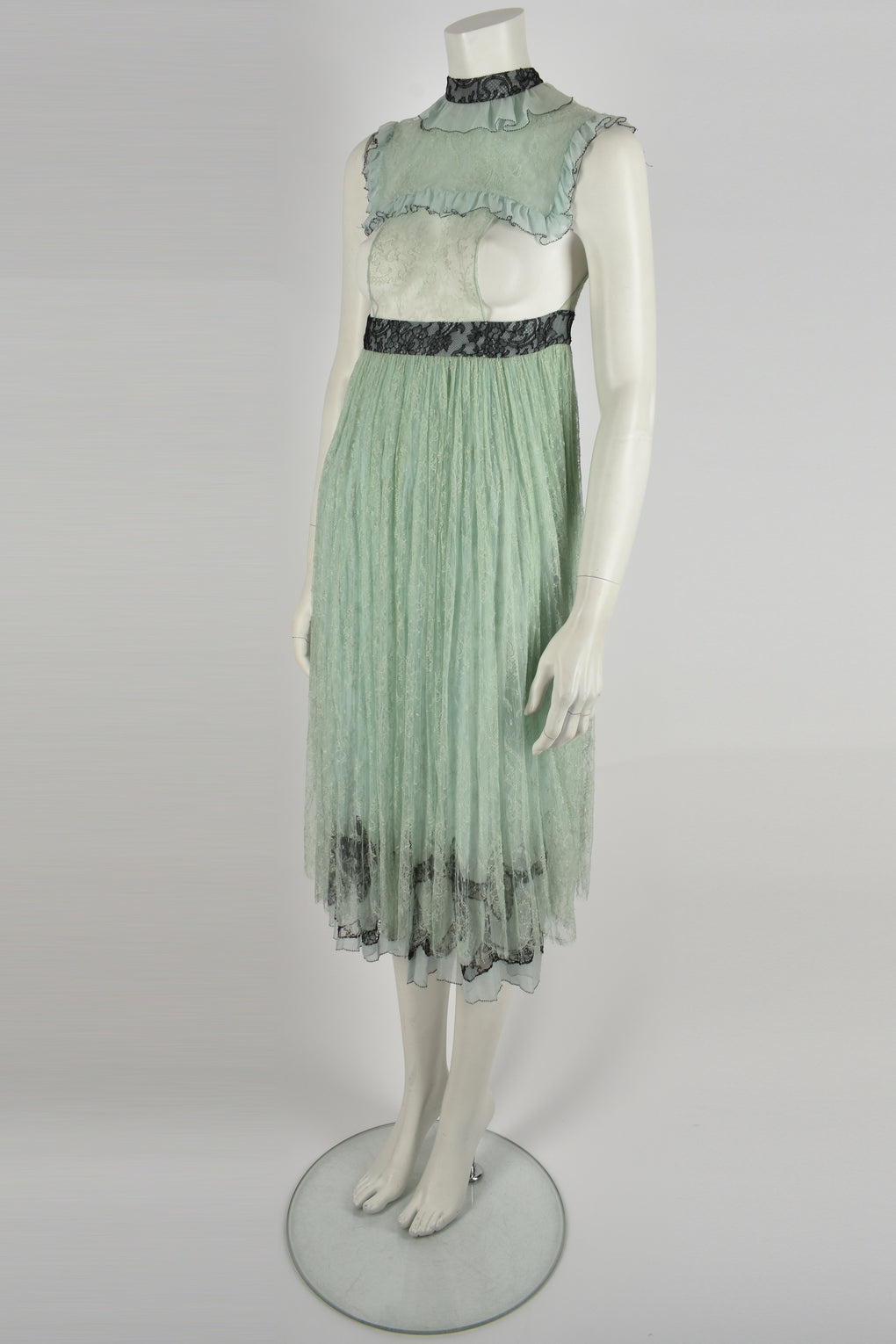 MEADHAM KIRCHHOFF 2014 pinafore dress XXXS