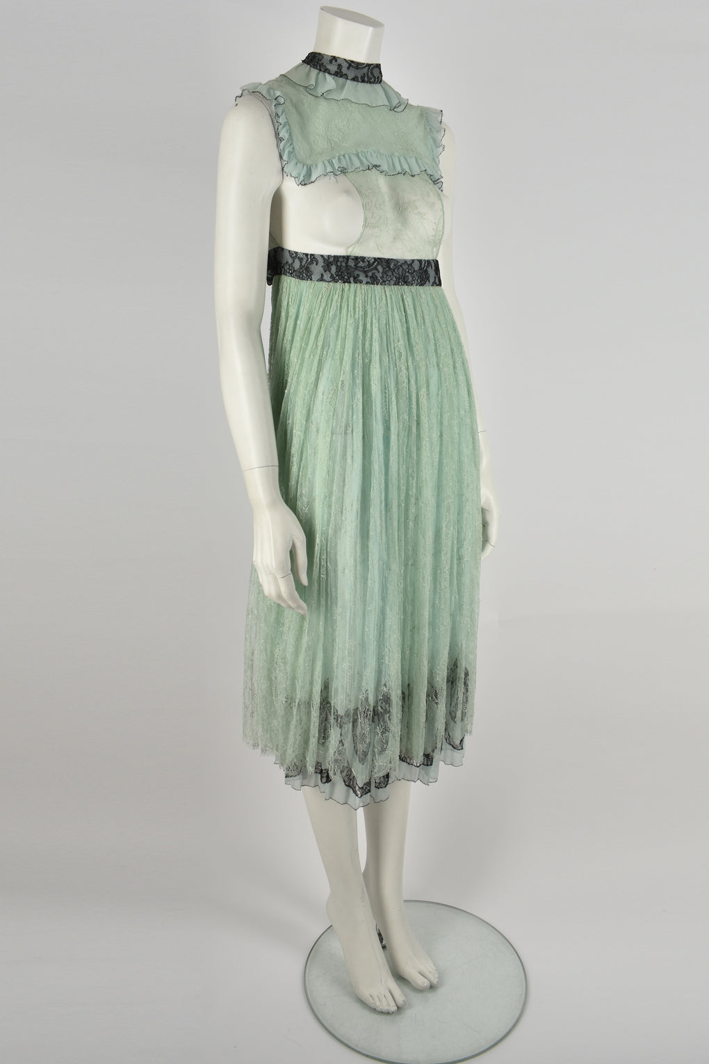 MEADHAM KIRCHHOFF 2014 pinafore dress XXXS