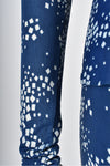 BIBA blue patterned top and skirt set