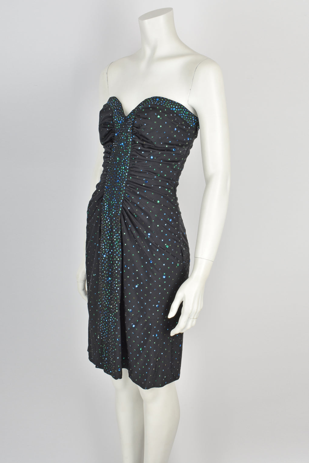 ROBERT DAVID MORTON 70s mini dress M