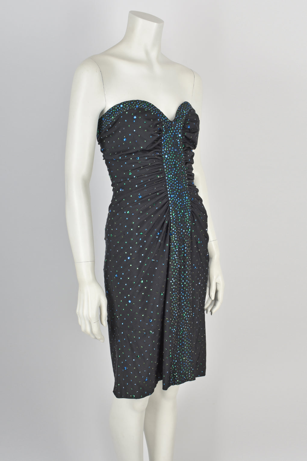 ROBERT DAVID MORTON 70s mini dress M