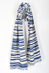 JACQMAR 60s long silk scarf