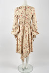 MISS MOUSE attributed 70s novelty print dress S-M