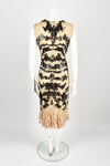 ALEXANDER MCQUEEN Runway 2012 Laser Cut Lace Dress XS/S
