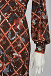 EMILIO PUCCI 70s jersey dress S-M