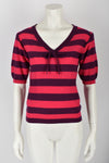 SONIA RYKIEL 70s striped wool sweater M