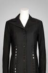 16ARLINGTON BLACK BUTTON JACKET