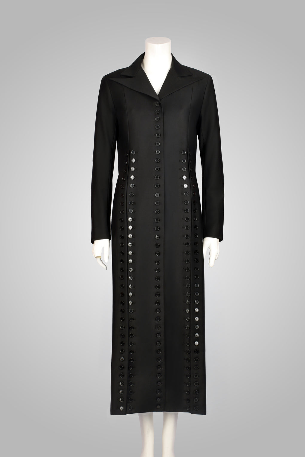 16ARLINGTON BLACK BUTTON JACKET