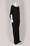 1970S BLACK TUNIC GOWN