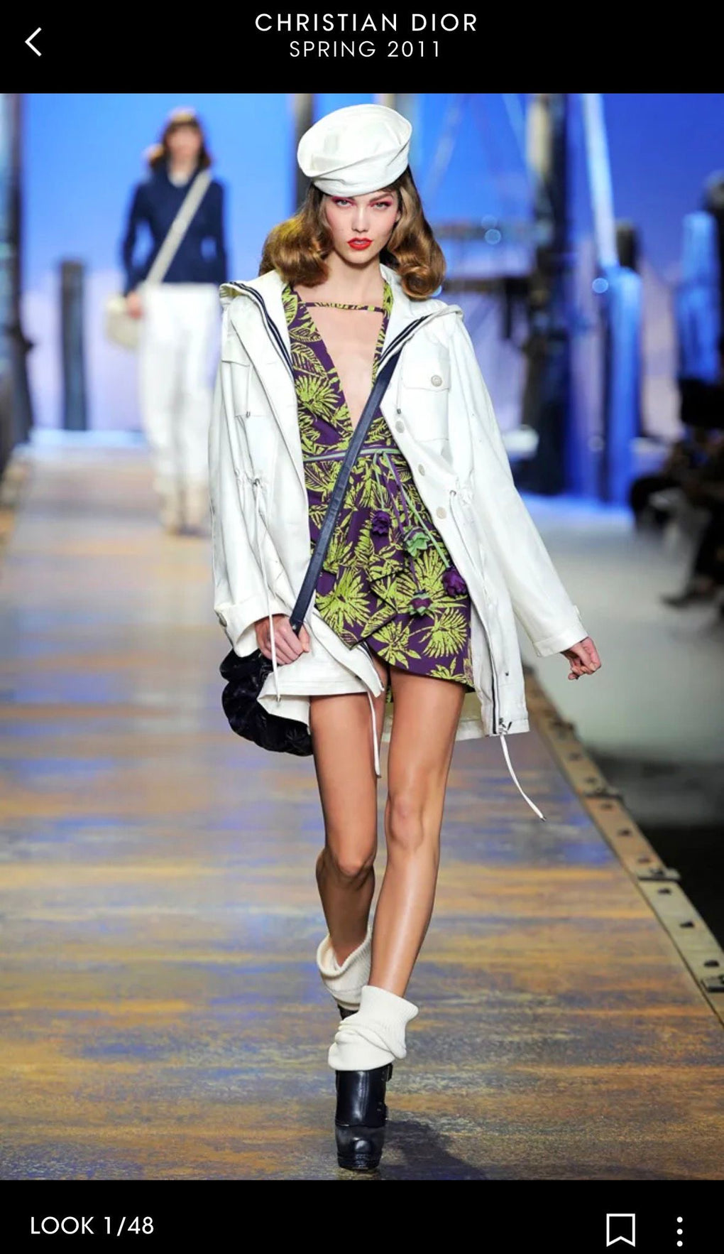 CHRISTIAN DIOR BY JOHN GALLIANO S/S 2011 DRESS