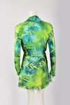 VERSACE JUNGLE PRINT BODYSUIT AND SKIRT