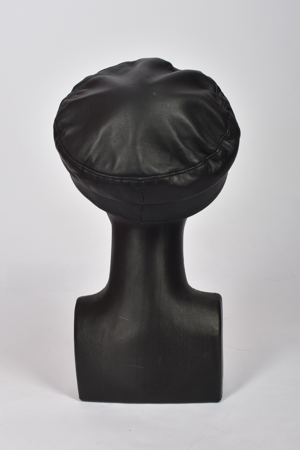 60S LEATHER BIKER HAT