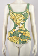 CHLOÉ S/S 2004 BANANA CUT OUT TOP