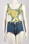 CHLOÉ S/S 2004 BANANA CUT OUT TOP