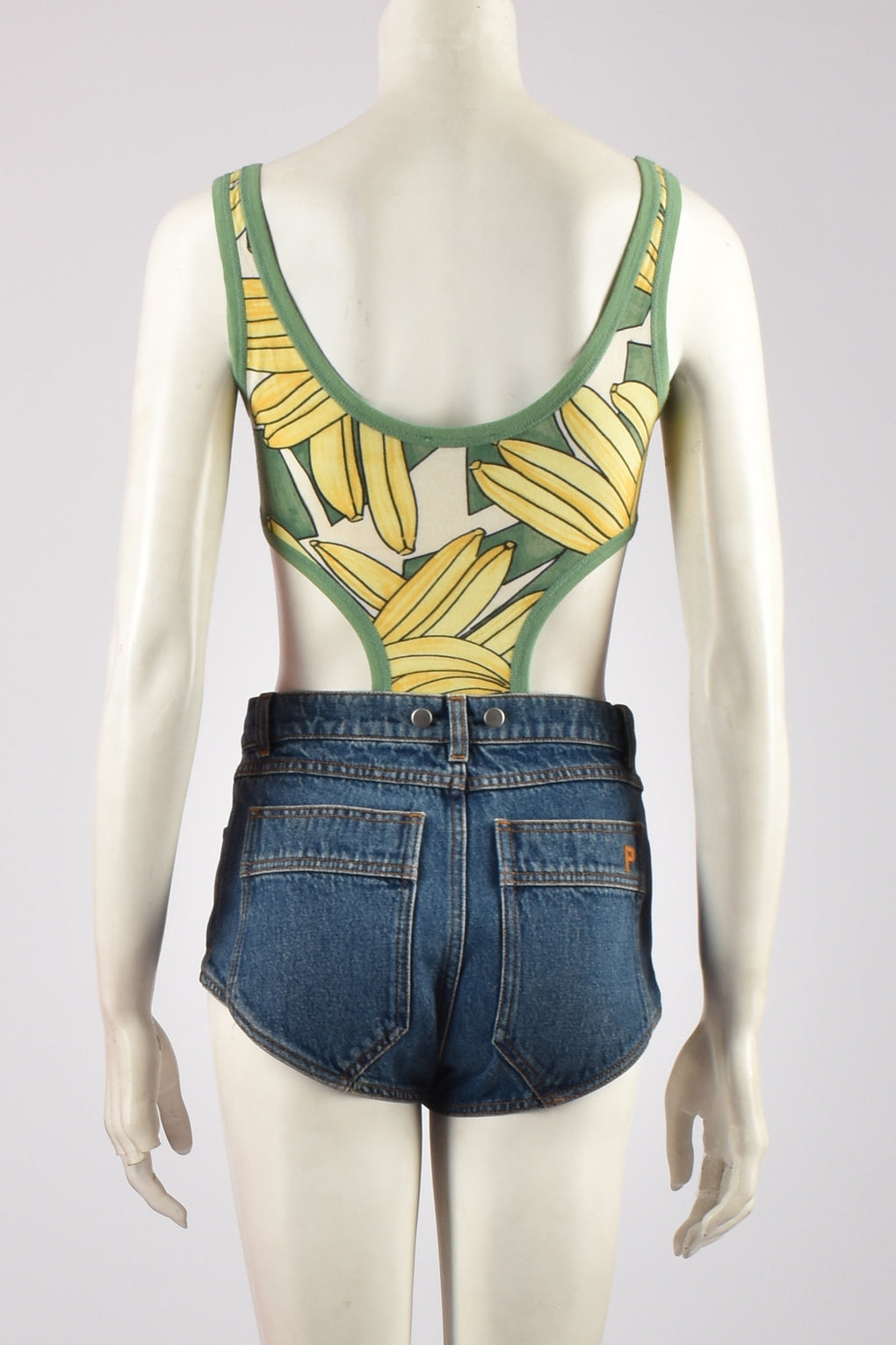 CHLOÉ S/S 2004 BANANA CUT OUT TOP