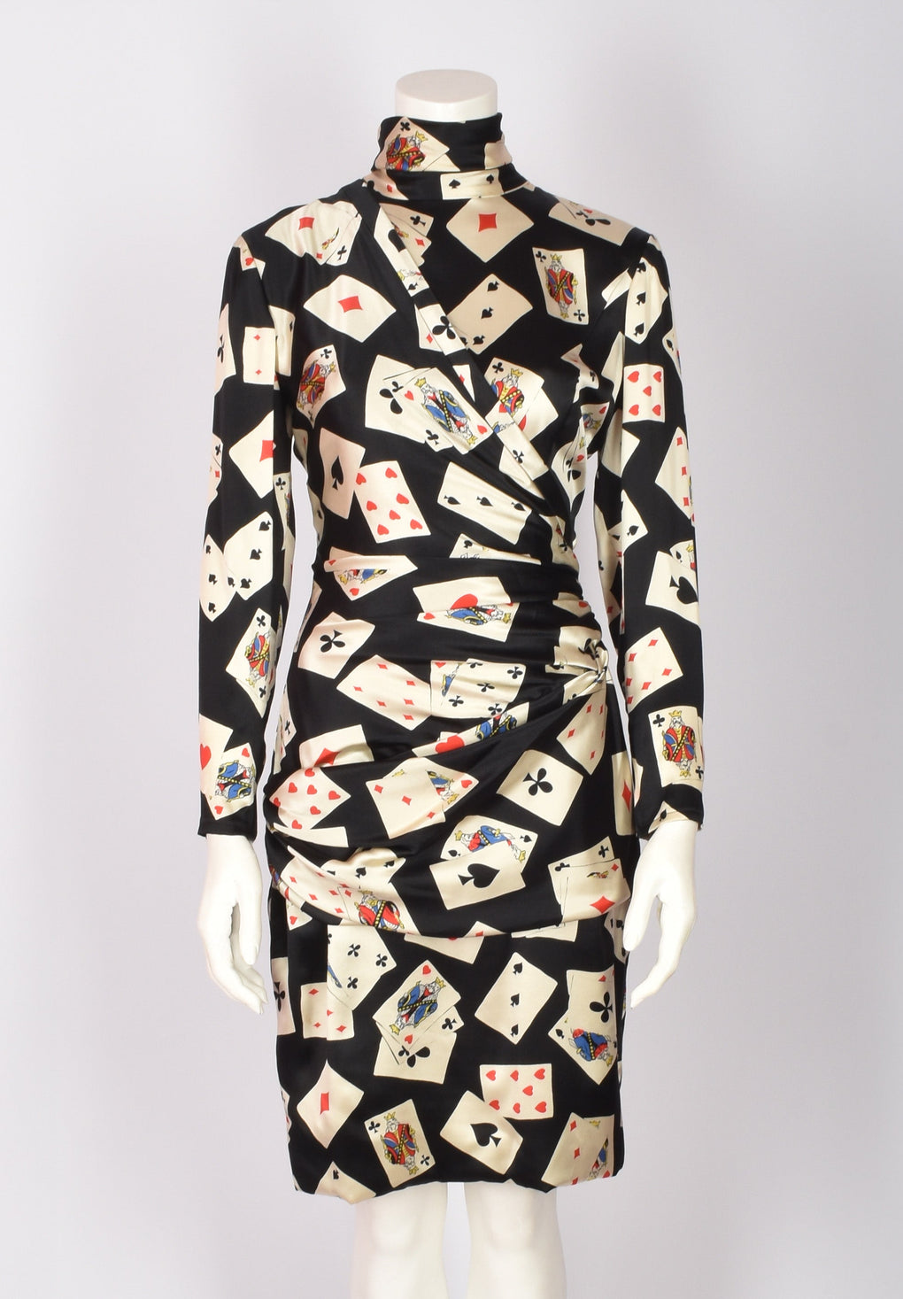 UNGARO PLAYING CARDS DRESS