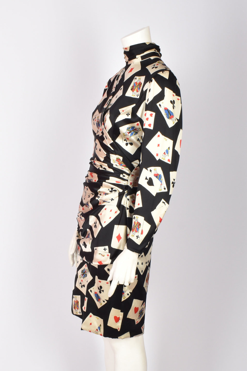 UNGARO PLAYING CARDS DRESS