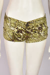 ROBERTO CAVALLI SNAKESKIN HOTPANTS